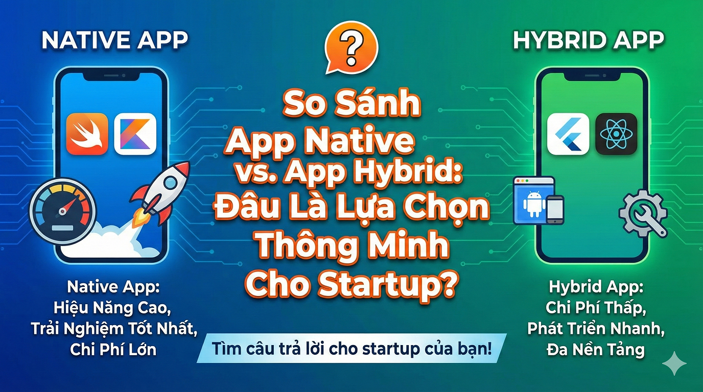 So sánh App Native và App Hybrid: Đâu là lựa chọn thông minh cho Startup? 1 so sanh native va hyber